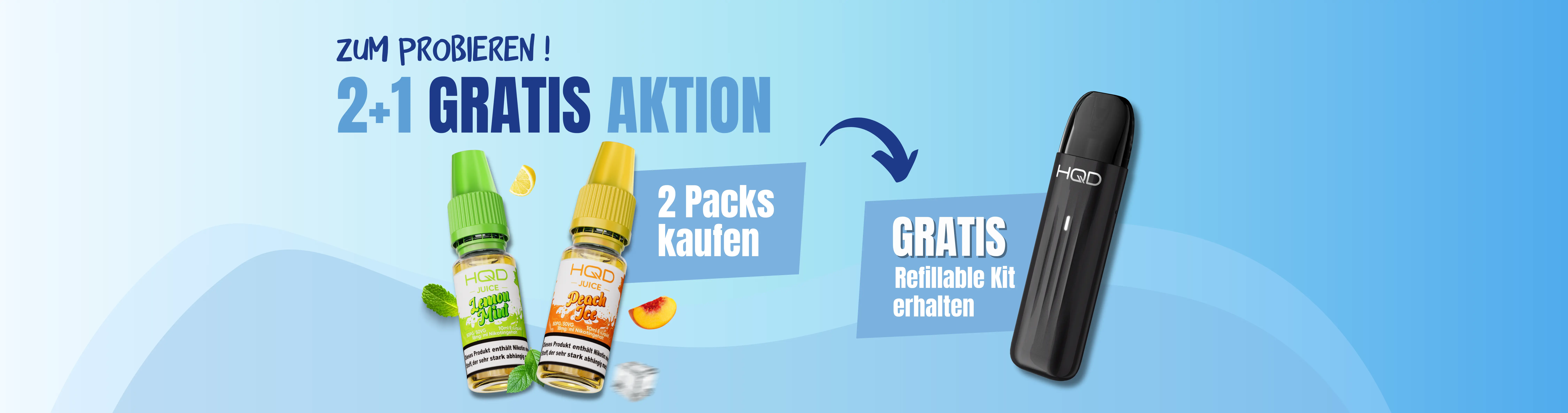 2+1 Gratis Aktion