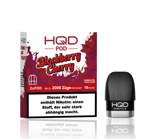 HQD CIRAK 2 Pod – Blackberry Cherry
