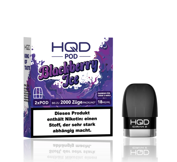 HQD CIRAK 2 Pod – Blackberry Ice