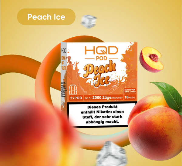 vuse pro smart kit Peach Ice Liquid E-Zigarette Nikotinsalzliquid 10 ml OWL SALT OVE