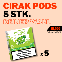 CIRAK 2 - Mix & Match - 5 Pods Deiner Wahl!