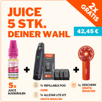 JUICE - 5 Sorten Deiner Wahl!