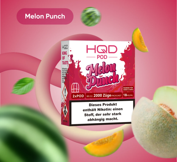 HQD CIRAK 2 Pod Melon Punch  Bis zu 1200 Zge
