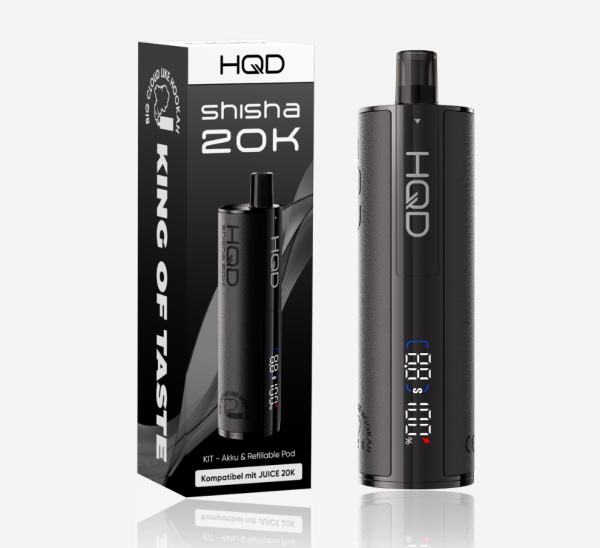 HQD SHISHA 20K – Black