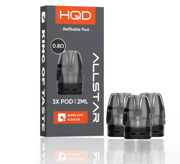HQD ALLSTAR - Refillable Pod (3 Stk.)