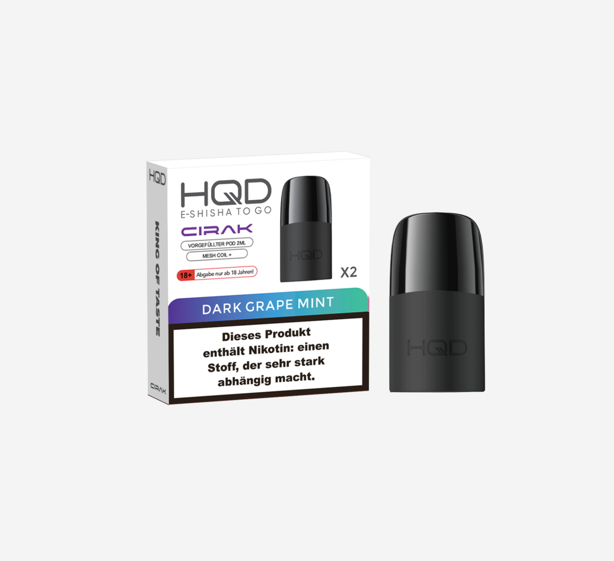 HQD Cirak Pod » Dark Grape Mint
